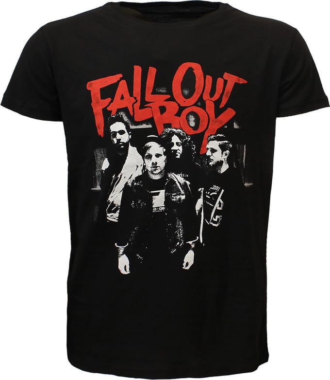 Fall Out Boy Punk Scratch T-Shirt - Officiële Merchandise - M