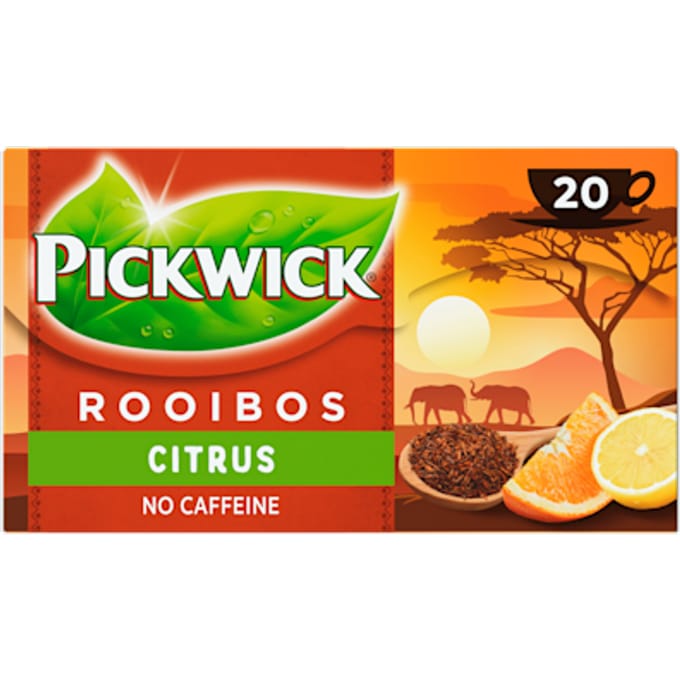 Citrus rooibos thee