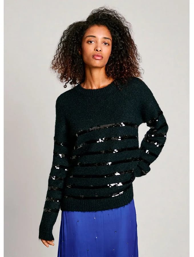 Pepe Jeans Nina Trui Zwart S Vrouw