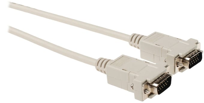 S-Impuls VGA monitor kabel / beige - 5 meter