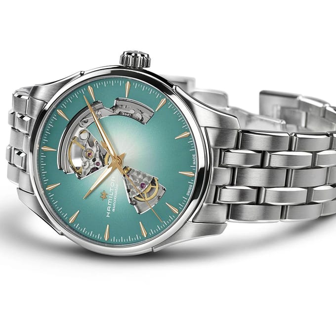 Hamilton Open Heart H32675141 Jazzmaster Open Heart Horloge