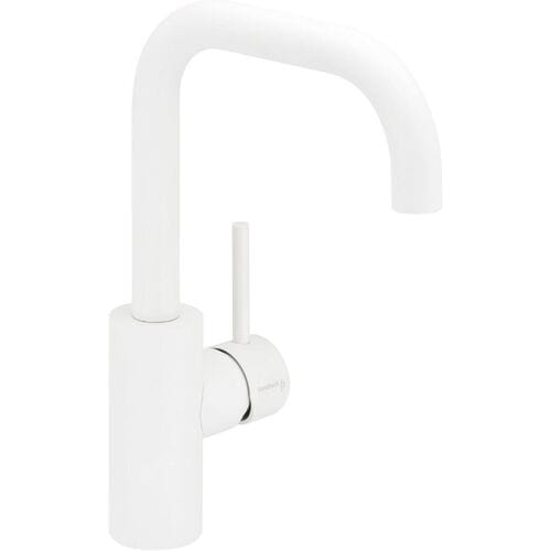 Herzbach DEEP WHITE Single-lever basin mixer M-Size 23.203330.1.07