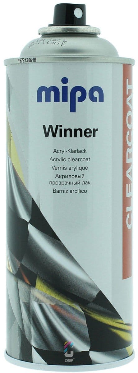 MIPA Winner Blanke Lak Hoogglans spuitbus 400ml