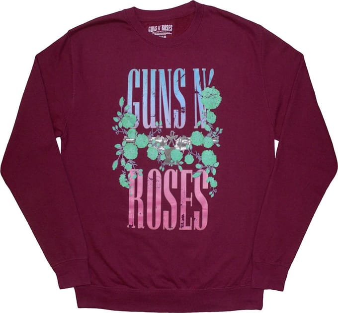 Guns N' Roses - Guns & Vine Sweater/trui - M - Bordeaux rood