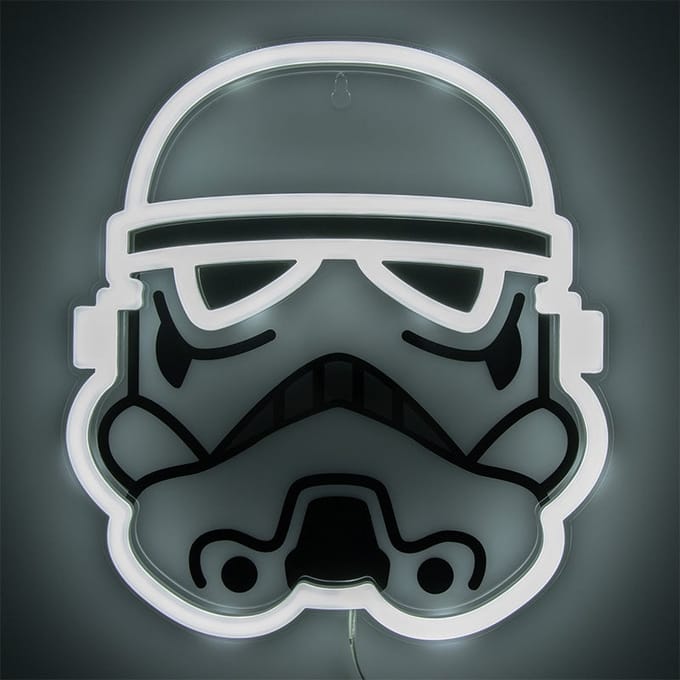 Paladone Products Star Wars LED Wall Lamp Light Stormtrooper Neon Lamps / Lights