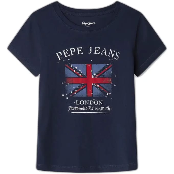 Meisjes-T-shirt Pepe Jeans Flag