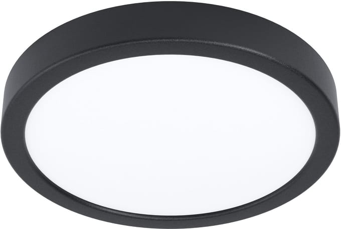 EGLO Fueva 5 Plafondlamp - LED - 21 cm - Zwart