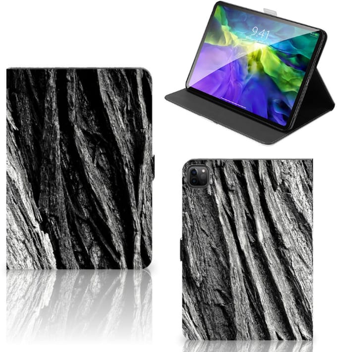Tablet Book Cover iPad Pro 11 2020/2021/2022 Boomschors Grijs