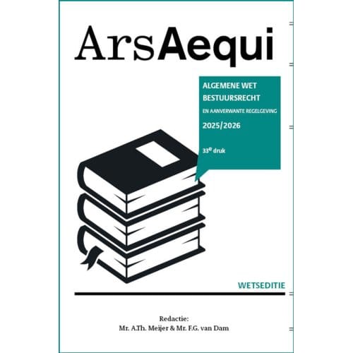 Algemene Wet Bestuursrecht 2025/2026 - Ars Aequi Wetseditie