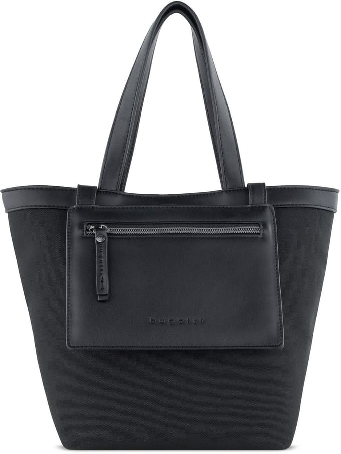 bugatti Handtas Schoudertas Elena Tote Bag Black Zwart