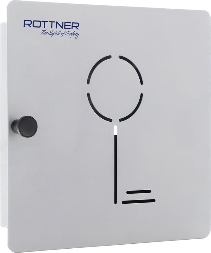 Rottner Sleutelkast Felix 10 - Magneetslot - 22x22x5 cm