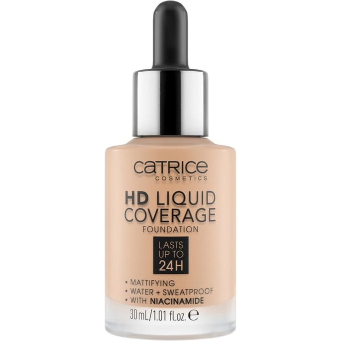 Foundations en Concealers Catrice Vloeibare foundation met HD-dekking