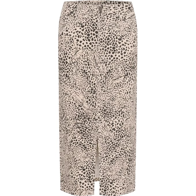 Rok Slim fit Abstract Leopard animal