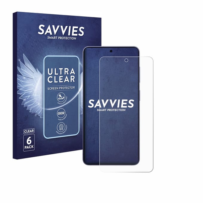 Savvies - Screenprotector voor Samsung Galaxy S26 - Folie Beschermfolie transparant 6 Stuks