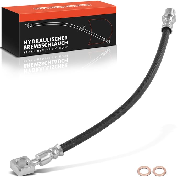Frankberg 1x Remslang Remleiding Achteras Links voor Saab 9-3 YS3F