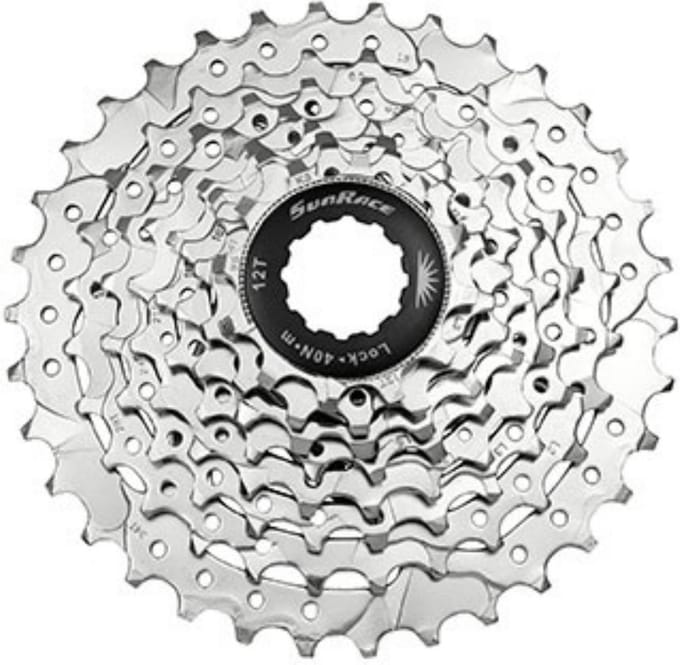 Sunrace 7 speed cassette 12-28t csm63 blister