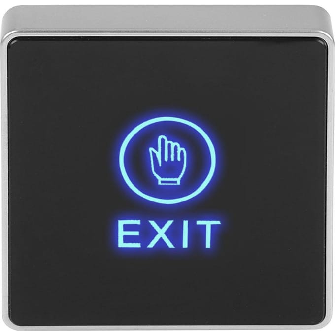 Panneau de commutation à LED pour système de contrôle d'accès de porte gray