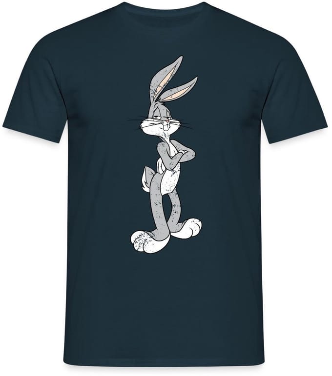 Looney Tunes Bugs Bunny Vintage T-Shirt Heren