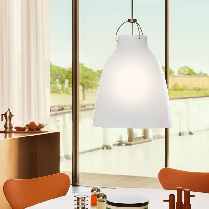 FRITZ HANSEN Caravaggio P3 Opalglas Ø 40 cm