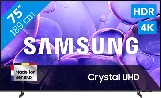 Samsung 75" Crystal UHD U8070F 4K (2025)