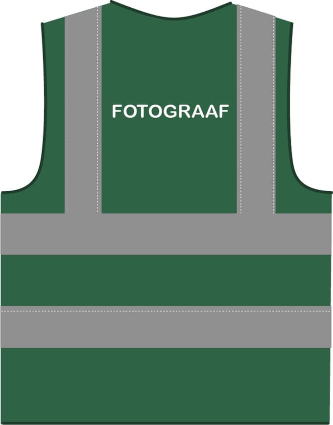 Fotograaf hesje RWS donkergroen