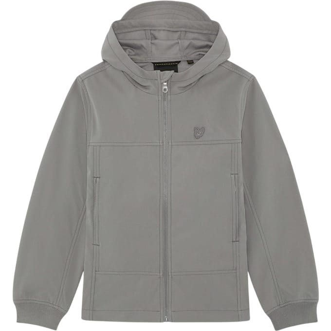 Lyle & Scott Jongens Adelaar Jas met Capuchon (Sharkskin)