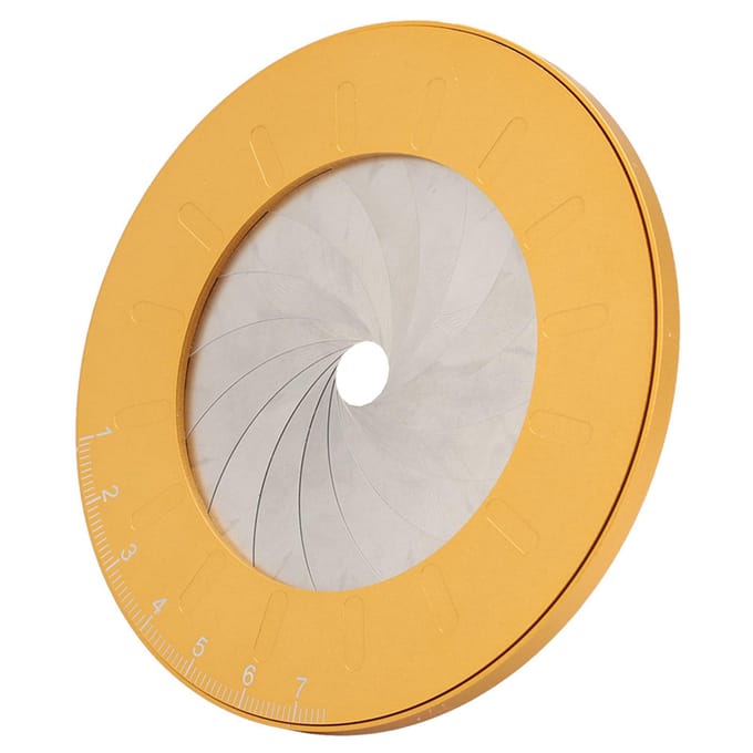 Metalen ronde cirkel tekengereedschap Professionele verstelbare tekenliniaal gray