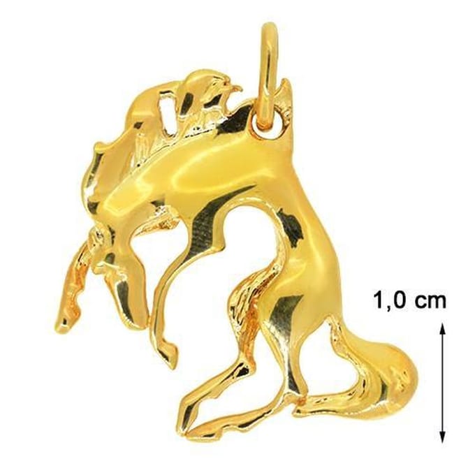 Blinx Jewels Vergulden Hanger Paard