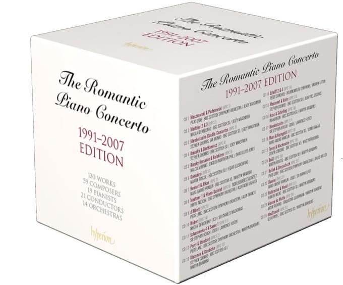 Various Artists - The Hyperion Romantic Piano Concerto (1991-2007) (50 CD)