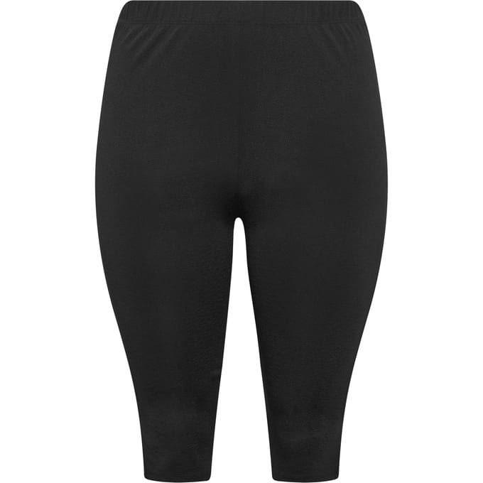Limited Collection Zwarte Capri's Met Split Size 38