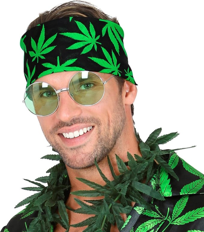 Bandana wiet blad