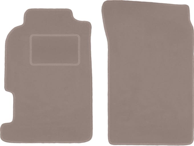 Beige voormatten voor: Honda CRX DelSol coupé, cabrio (1992-1997)