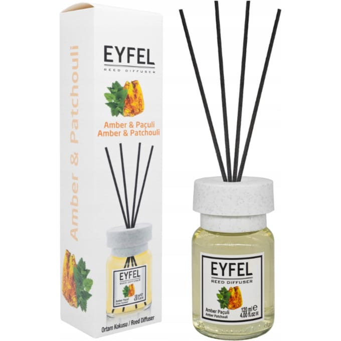 Parfum d'intérieur EYFEL Ambre &; Patchouli, 120 ml - Parfum d'intérieur Ambre &; patchouli