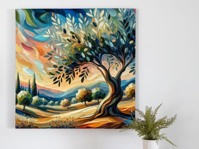 Kunstprint | Wanddecoratie | Forex | 80 × 80 cm