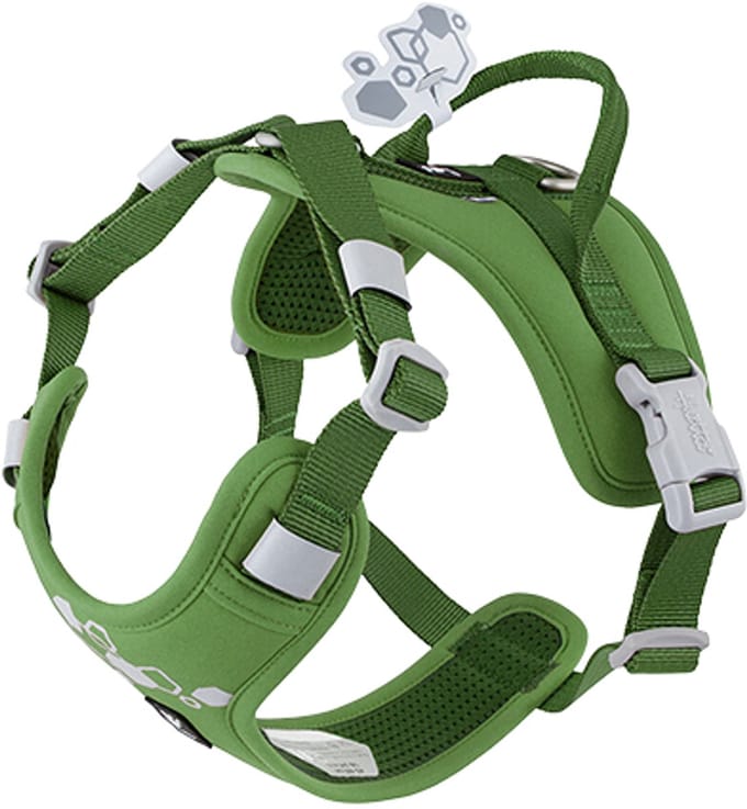 Hurtta weekend warrior harness eco 2 parsley 45-60 cm