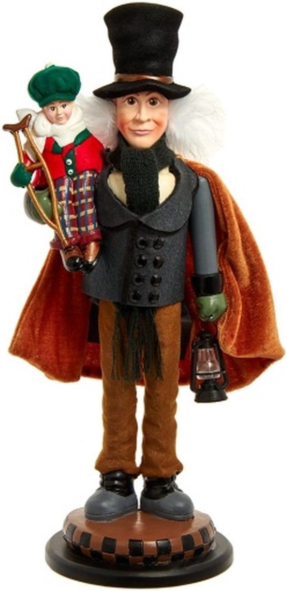 Kurt Adler Notenkraker Bob Cratchit en Tiny Tim