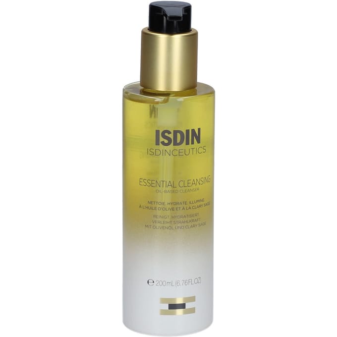 ISDIN Isdinceutics Essentiële Reinigingsolie Gezichtsreiniger en Make-up Remover 200ml