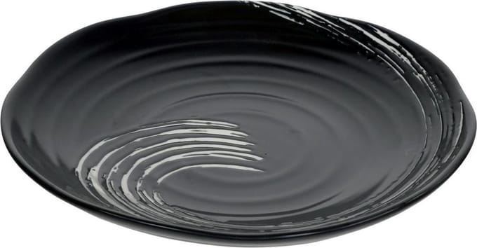 ORIENTAL SELECTION - BLACK MARU SERIES PLATE 21,6X2,7CM