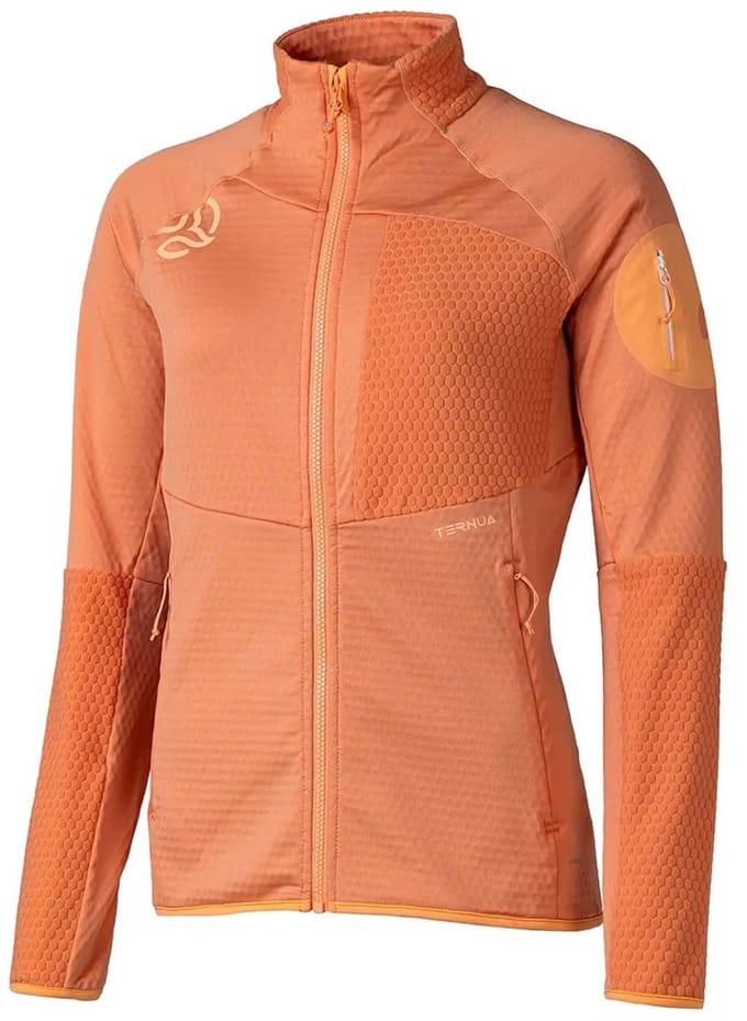 Ternua Ragger Jas Oranje M Vrouw