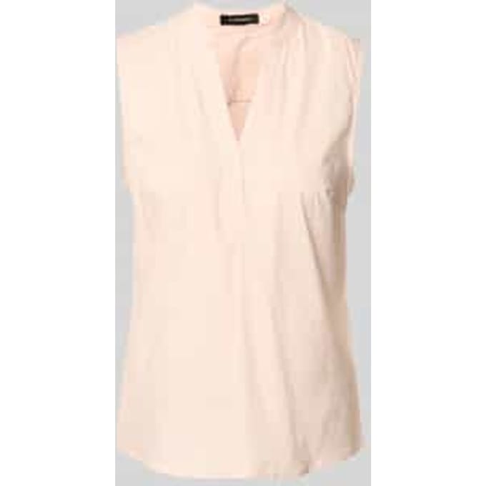 Regular fit blousetop met V-hals
