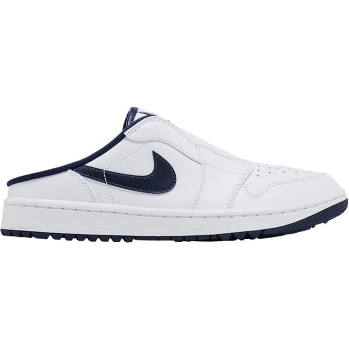Jordan 1 Mule Golf Wit Middernachtblauw 42 white