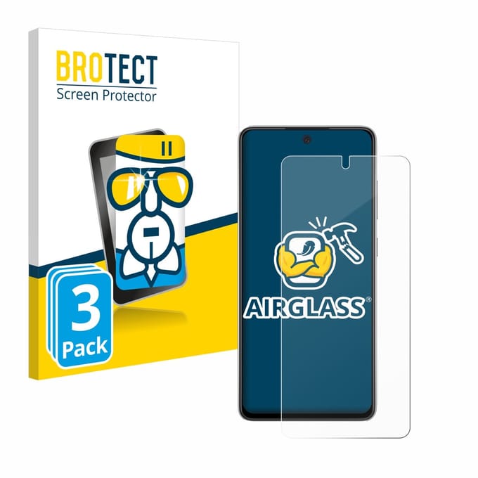 Screenprotector 3 Stuks voor Samsung Galaxy A52s 5G Beschermglas transparant