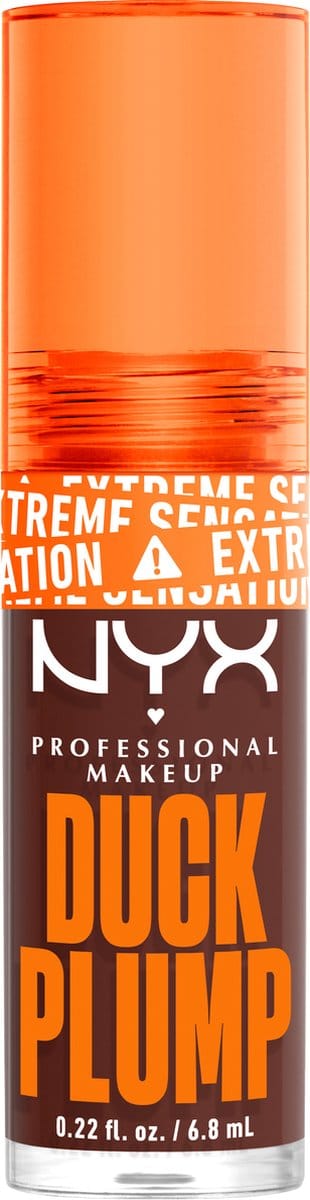 Nyx Professional Makeup Duck Plump - Twice The Spice - Plumping lipgloss - Bruin - 6,8ml