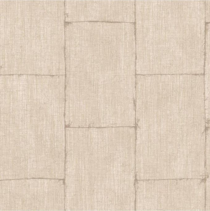 Textured Plains metal beige behang (vliesbehang, beige)