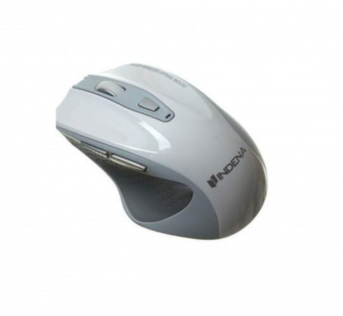 Draadloze Muis Laptop - Computermuis - Muis Computer - Stille Draadloos Muis - Geschikt voor Computer – Mac – PC - Wit