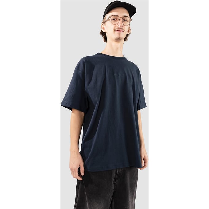 Blue Tomato Mini Logo Centred T-Shirt grijs