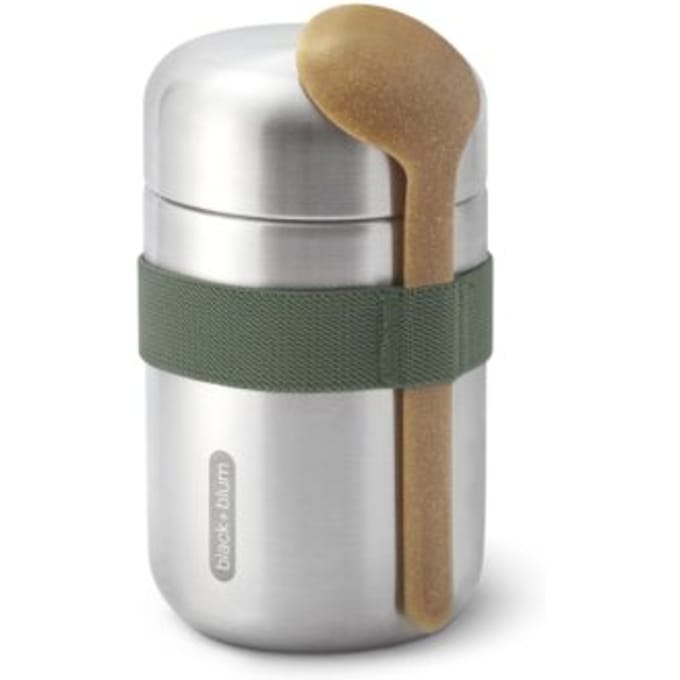 Black+Blum Food Flask - Thermo voedselcontainer - 0.4Ltr - Olijfgroen