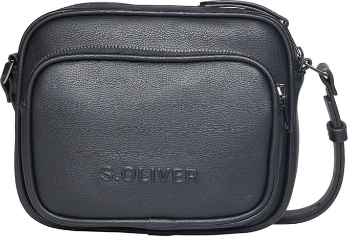 s.Oliver Schoudertas Crossbody Bag Grey / Black Zwart