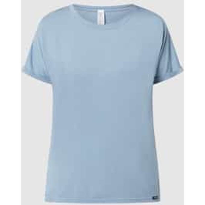 T-shirt van een mix van viscose en elastaan, model 'Every Night In'