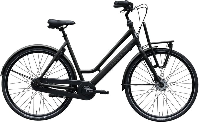 BSP La Dolce Vita Special - Dames Stadsfiets - 7 versnellingen - 57 cm - Onyx Black